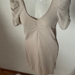 H&M party dress glitter cream Photo 9