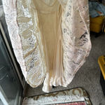 Free People NWT Ruby Lace With Tie Sleeves Ivory Dress, Size xs baby doll Photo 11