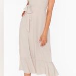 Show Me Your Mumu NWT Claire Midi Dress In Show Me The Ring Crisp Size XS Photo 2