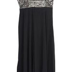 Beauty Kai Women's Sequin‎ Halter Neck Maxi Dress Black MED NWT Party Weddings Photo 0