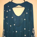 Free People Women’s Sweet Tennessee Floral Embroidered Open Back Hi-Low Dress Photo 6