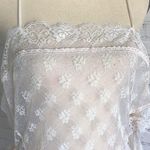 Vintage 70'S 2Piece Baby Doll Nylon Slip Chemise L White Size L Photo 7