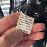 Blu Pepper Blue Pepper black white floral oversized short kimono Photo 5