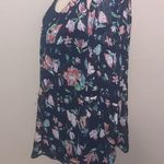 Time And Tru NWT  Tie Front With Cami Blue Floral Layered Photo 4