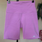 Alo Yoga Alo pink Biker Shorts 7” pink lavender size XS Photo 0