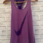 Nike Women’s two tone purple swoosh racerback tank top XS Photo 0
