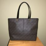 Michael Kors Jet Set Travel Top Zip Signature Monogram Tote Handbag Photo 1
