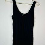 Black Flowy Tank Dress Photo 0