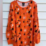 Halloween Orange and Black Cat Pajamas Size undefined Photo 1