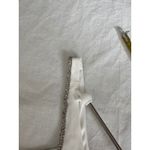 AQUA  White Mini Dress Rhinestone Trim Square Neck Party Cocktail‎ XS Photo 8