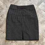 Banana Republic High Rise Polka Dot Bow Accent Mini Pencil Skirt Black White 0 Photo 5