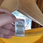 Ed Hardy Y2K  by Christian Audigier Long Yellow T Shirt Size Small Photo 9