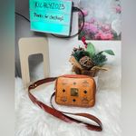 MCM Visetos Crossbody Bum Bag Zippy Pouch Make Up Coin Cosmetic mini bag Photo 1