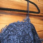 Mac Duggal  20287 Embellished Cold Shoulder Sweetheart A Line Gown Blue Photo 9