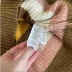 Madewell  Tilden Striped Chunky Knit Sweater Photo 5