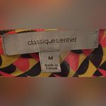 Classiques Entier - Black and Orange Houndstooth Blouse Size M Photo 6