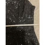 Steppin Out Black Sparkly 9 Y2K Style Spaghetti Strap Cocktail Dress Size undefined Photo 4