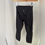 Lululemon ‎ Align Black Printed Legging Size 2 Photo 3