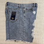 Indigo Rein Distressed & Shredded Jean Shorts Photo 1