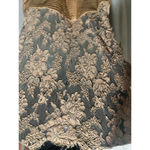 None Vintage Boho Lace Midi Dress Bridesmaid Victorian S/M Photo 7