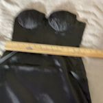 Naked Wardrobe  The Statement Ruched Black Strapless Bodycon Mini Dress Formal S Photo 13