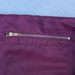 Say What? Say What Red Burgundy Maroon Bomber Zip Up Jacket Photo 3