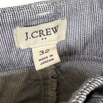J.Crew  Lizzie high-rise patch-pocket wide-leg pant Antique Navy White stripe NWT Photo 3