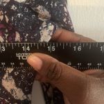 Free People Annabelle Tunic Dress Boho Floral Paisley Long Sleeve Mock Neck XS Photo 6