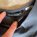 Club Monaco  Charcoal Gray Silk Romper Size 0 Photo 3