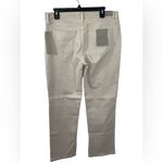 Hudson Jeans NWT Hudson Nico Mid-Rise Straight Ankle Jean with‎ Slit Hem in Moonbeam Size 32 Photo 4