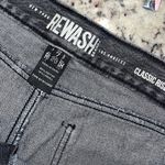 REWASH  Junior Denim Cropped Wide Leg‎ Jeans Vintage Black Size 7/28 Photo 5