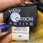 Vintage 1990s First Option High Waisted Floral Grunge Pants Size 4P Photo 5