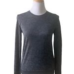 Lululemon Breeze By Long Sleeve Polar Spots Lunar Rock / Graphite Grey Size 10 Photo 1