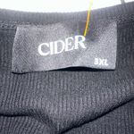 Cider  Black Buttoned Long Sleeve Blouse Photo 3