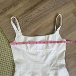 GIOVANNI BEDIN Godet Flared Cotton Mini Dress In White Size 6 Photo 14