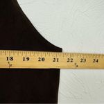 Nina Piccalino Brown Felt Overall Dress Womens 16 Jumper Loepard Dragon Lined Photo 3