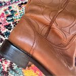 Coach  Vivica Italian Leather Logo Embossed Riding Boots Photo 2