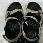 Ecco  YUCATÁN SANDAL WOMENS SIZE 11(43)  BIRCH PINK ACCENTS MULTI STRAPS  CLEAN Photo 4