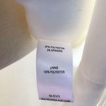 Ivory Flare Bow Sleeve Midi Dress White Size 6 Photo 5