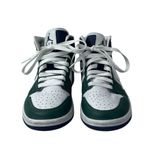 Nike  Air Jordan 1 Mid SE Women's Noble Green Lace Up Athletic Sneakers Shoes 5.5 Photo 1