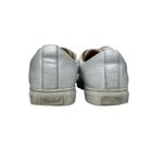 Thursday Everyday Men's White Leather Lace Up Low Top Casual Sneakers Shoes 7.5 Photo 2