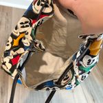 Disney VINTAGE MICKEY MOUSE BACKPACK PURSE DRAWSTRING DUFFLE HONEY FASHIONS Photo 8