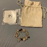 Sterling Silver Women’s Paz creations made in Israel solid 925 heavy sterling charm bracelet! Photo 1