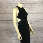 Bari Jay black Halter neck dress open back and sides size 5 Photo 9