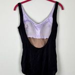 Vintage De Weese Design 60's USA Bathing Suit One Piece Black Floral Size 14/36 Photo 1