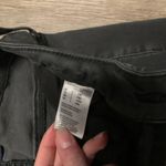 American Eagle  High Rise Washed Black Lace Knee Rip Jeggings Photo 3