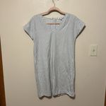 Madewell  Button Back Easy Dress in Stripe‎ Size XS Photo 2
