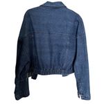 Cropped Denim Jacket XL Blue Photo 1