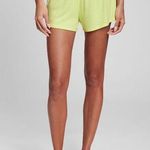 GapBody Womens 2.5" Ribbed Pull-on Shorts, Citron Green, NWT, Size S Photo 0