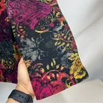 Chico's  2 Womens Bohemian Floral Paisley Jacket lined button up textured blazer Photo 9